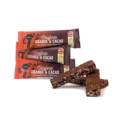 Veloforte - Orange &amp; Cacao Oat Bar product image on transparent background