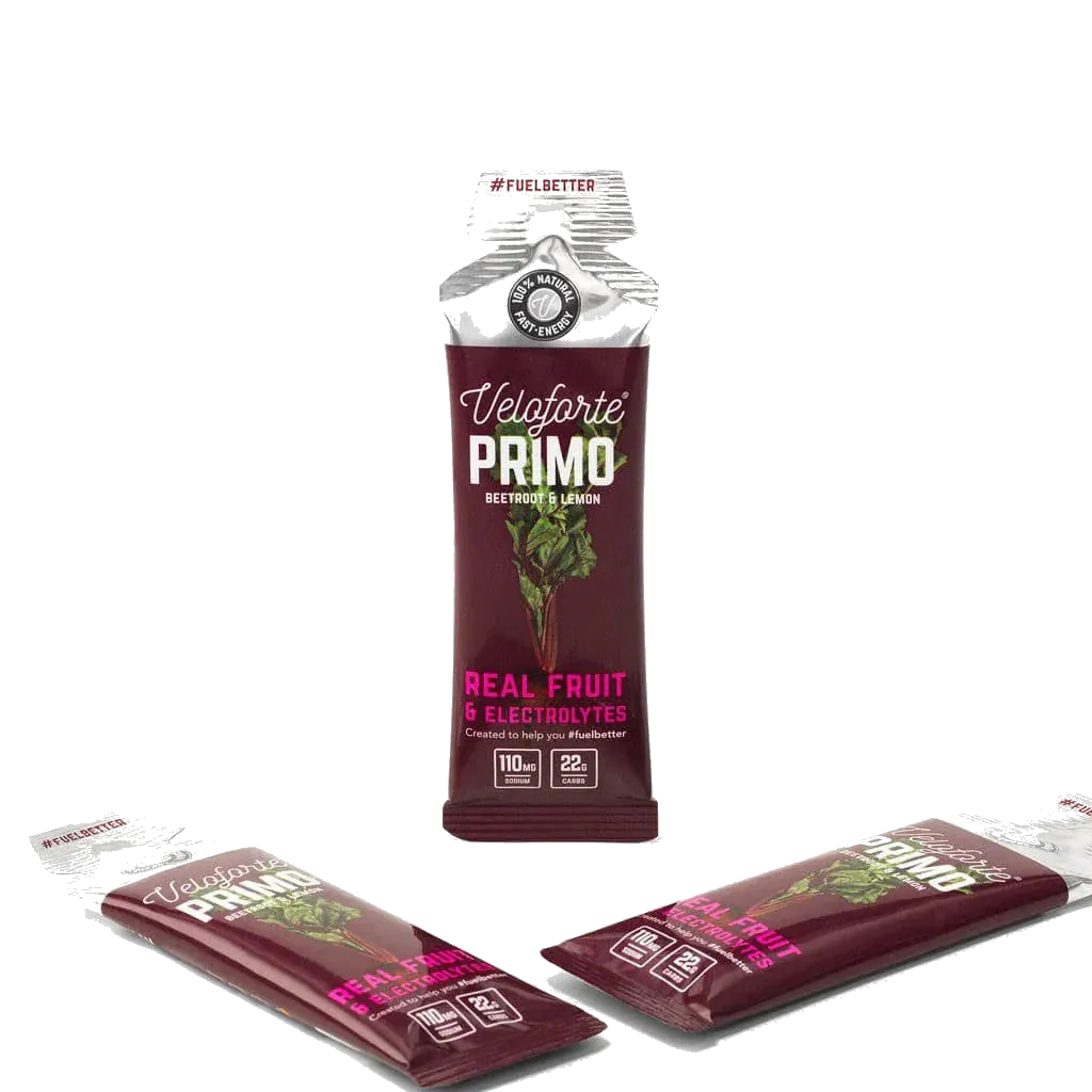 Veloforte - Primo - Beetroot & Lemon Energy Gel