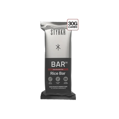 STYRKR BAR30 Dark Chocolate Chip single bar on transparent background