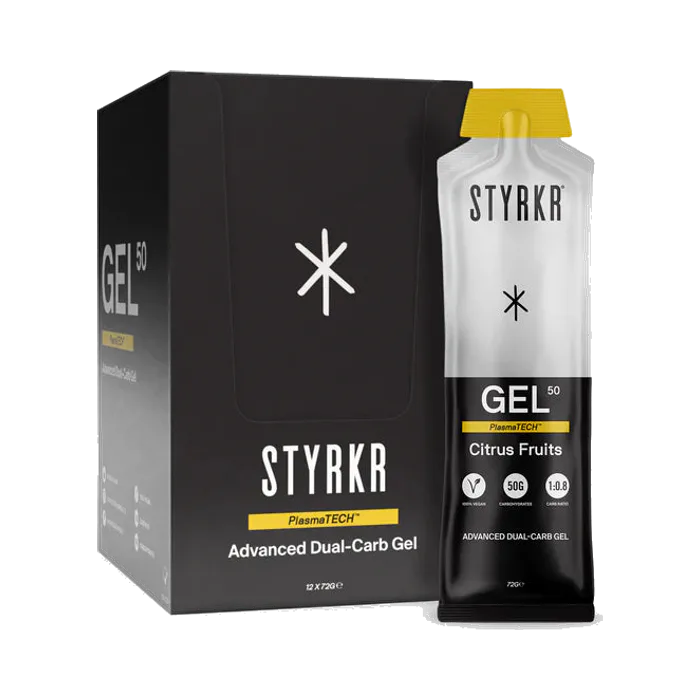 Styrkr - GEL50 Energy Gel - Citrus & Berry