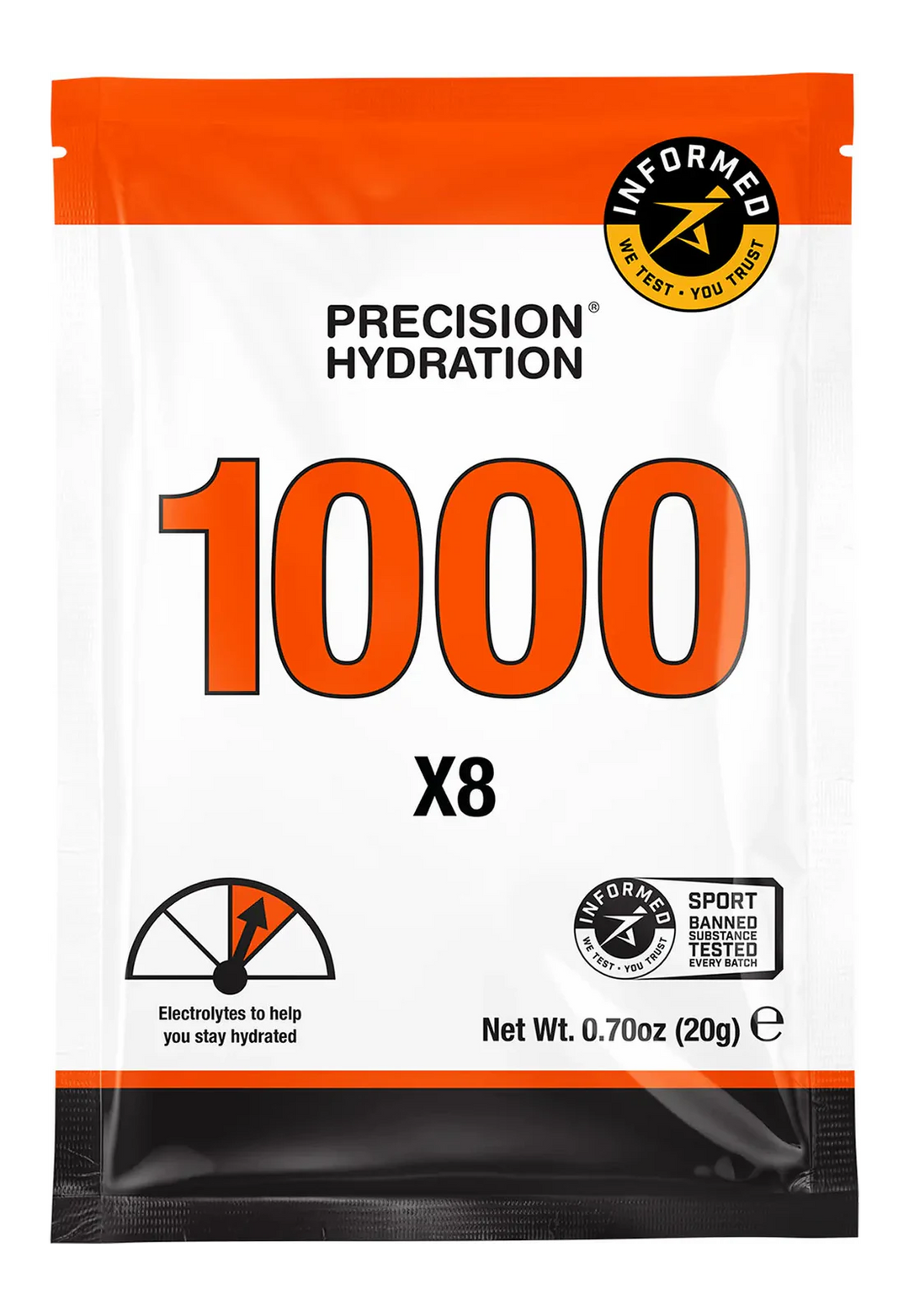 Precision PH1000 Electrolyte Packets pack