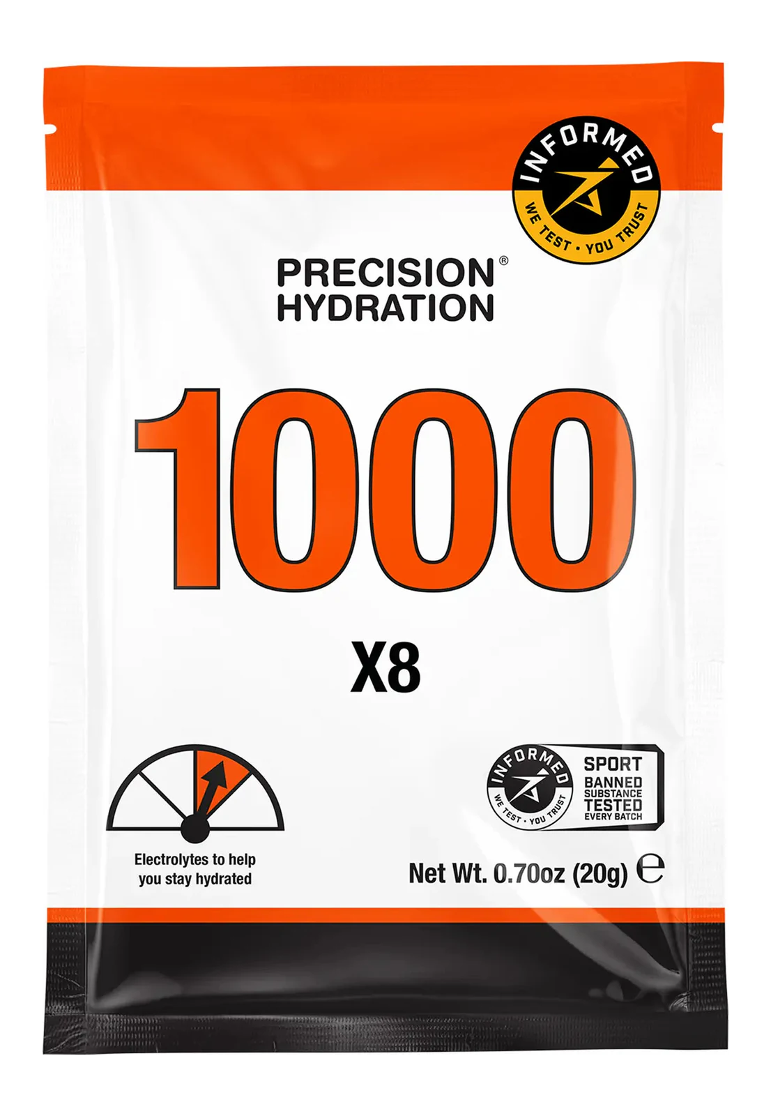 Precision PH1000 Electrolyte Packets