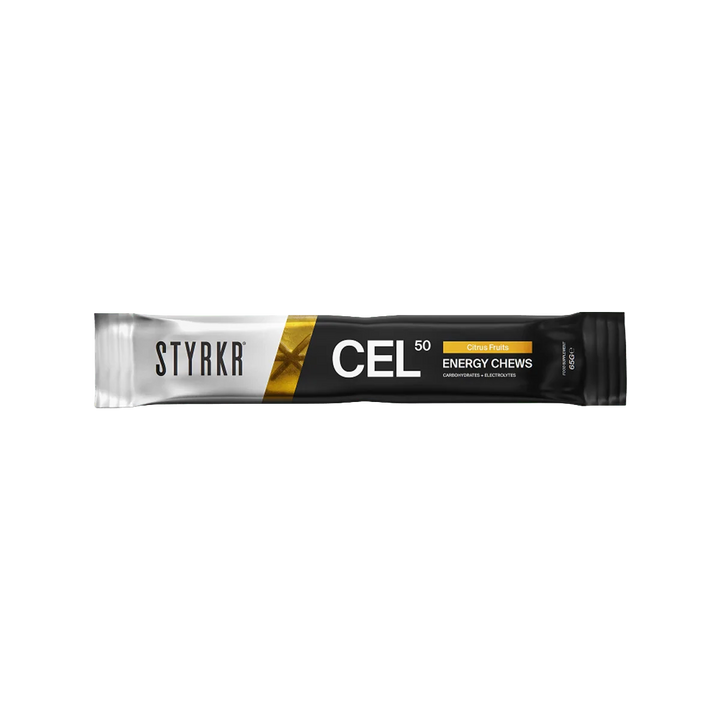 Styrkr CEL50 Energy Chews – Citrus Fruits (18 Pack)