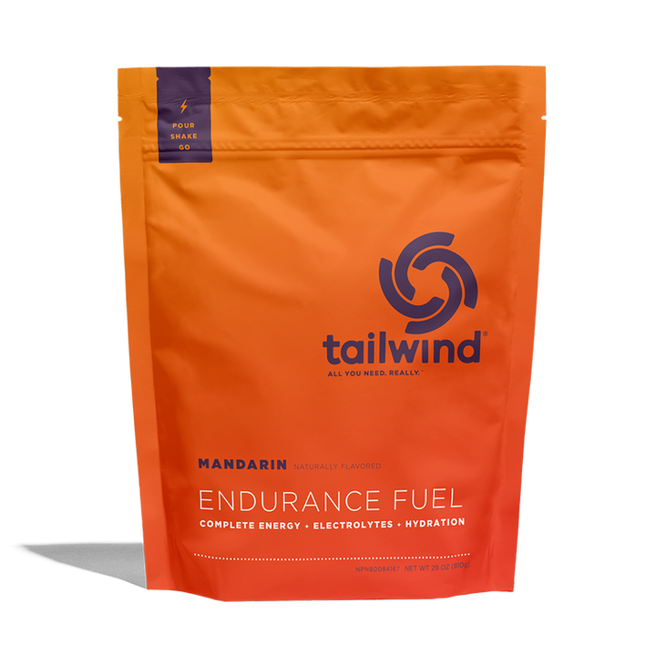 Tailwind Endurance Fuel Mandarin Orange 30 serving pouch