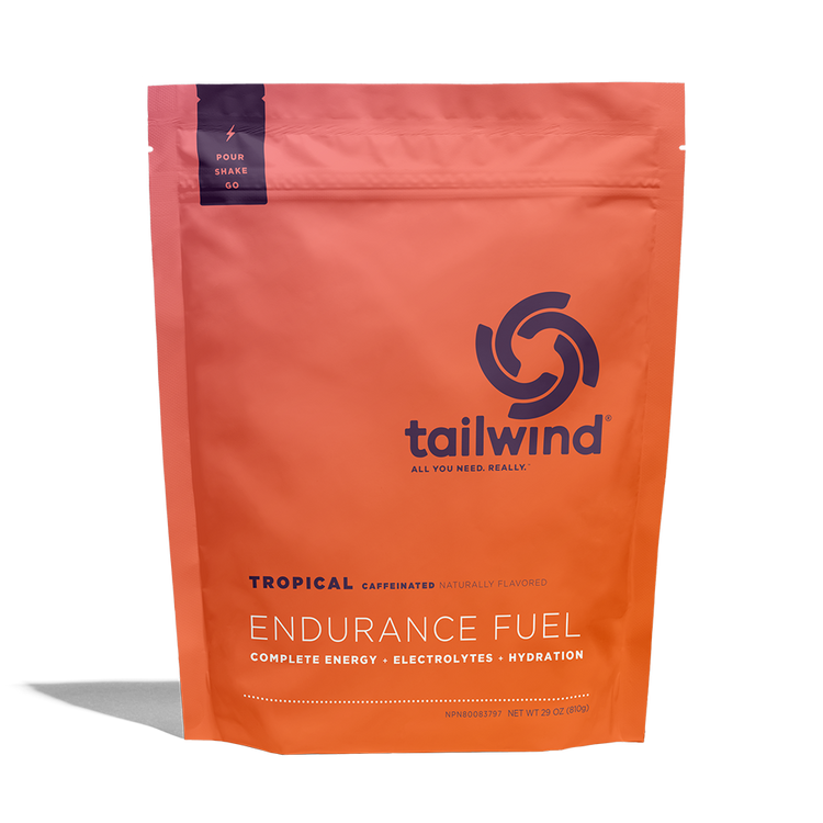 Tailwind Endurance Fuel Tropical Buzz caffeinated 30 serving pouch