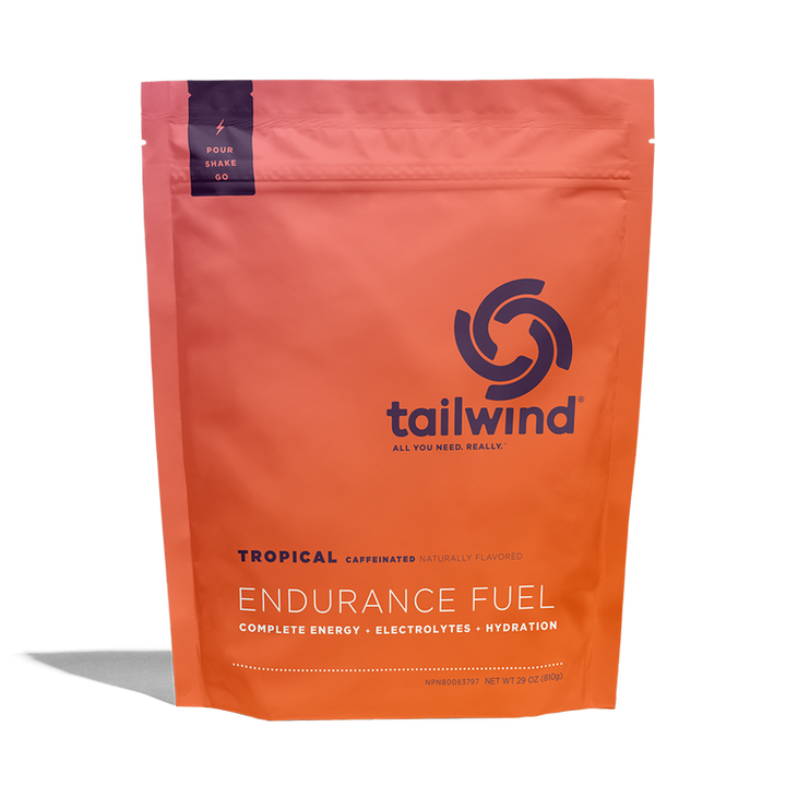 Tailwind Endurance Fuel Tropical Buzz caffeinated 30 serving pouch