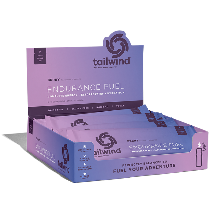 Tailwind Endurance Fuel Berry 12 stick pack box