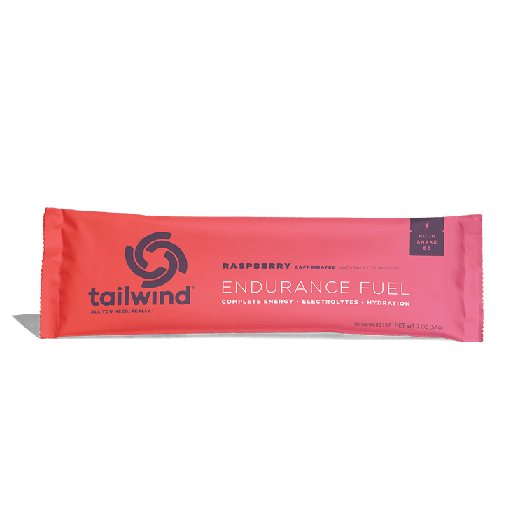 Tailwind Endurance Fuel Raspberry Buzz caffeinated single stick pack