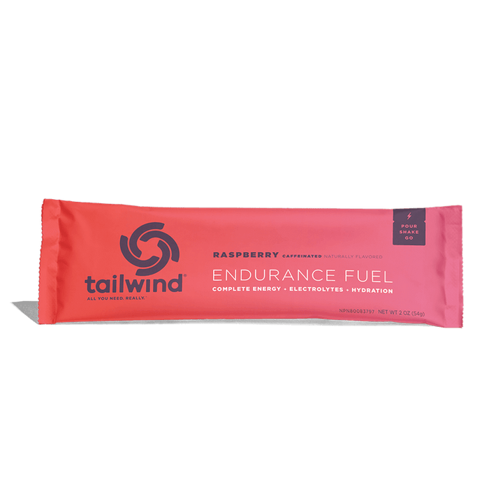 Tailwind Endurance Fuel Raspberry Buzz caffeinated single stick pack