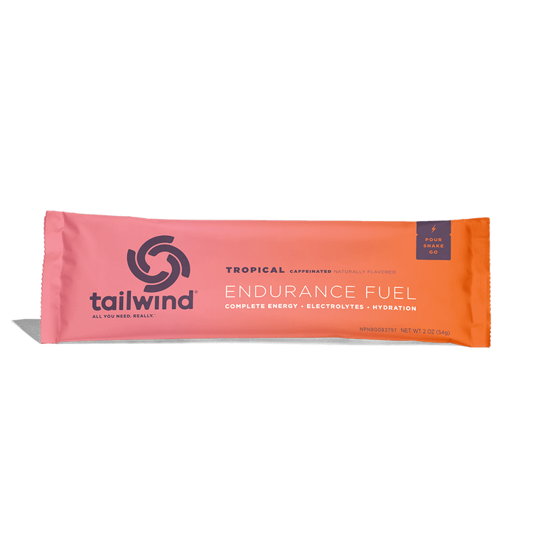 Tailwind Endurance Fuel Tropical Buzz caffeinated single stick pack
