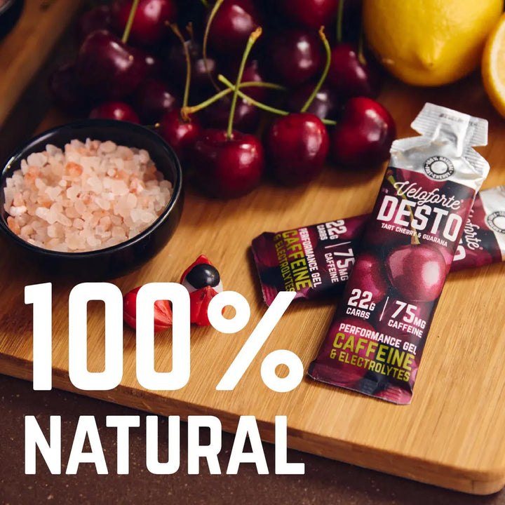 Veloforte - Desto - Tart Cherry with Caffeine Energy Gel