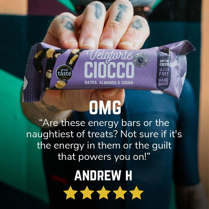 Veloforte - Ciocco - Dates, Almonds & Cocoa Energy Bar