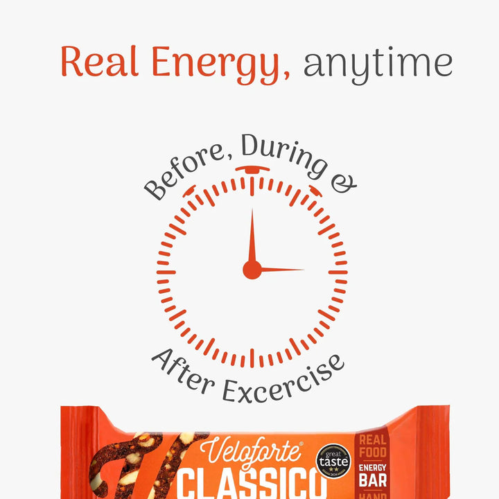 Veloforte - Classico- Citrus Fruits, Almonds & Honey Energy Bar