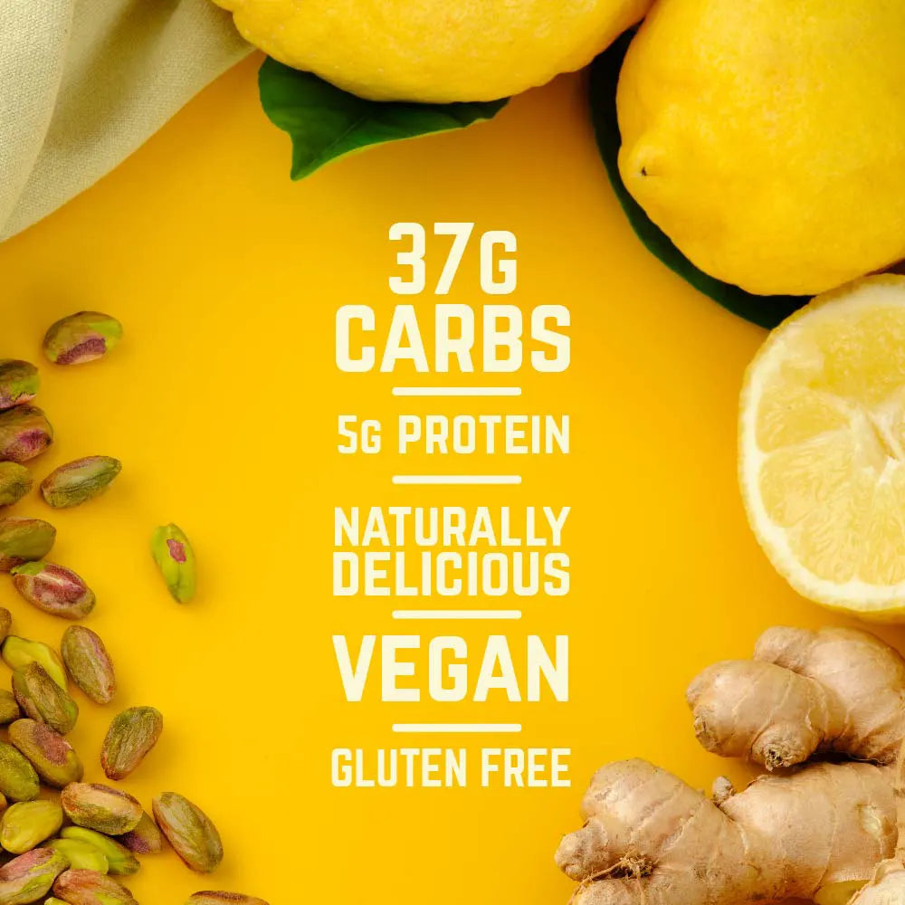Veloforte - Zenzero - Lemon, Ginger & Pistachio Energy Bar