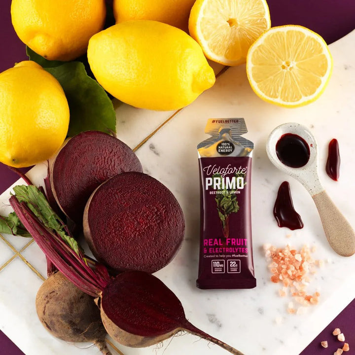 Veloforte - Primo - Beetroot & Lemon Energy Gel