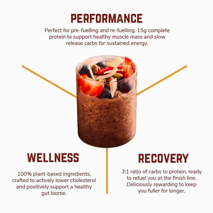 Veloforte - Overnight-Oats -Strawberry & Coconut