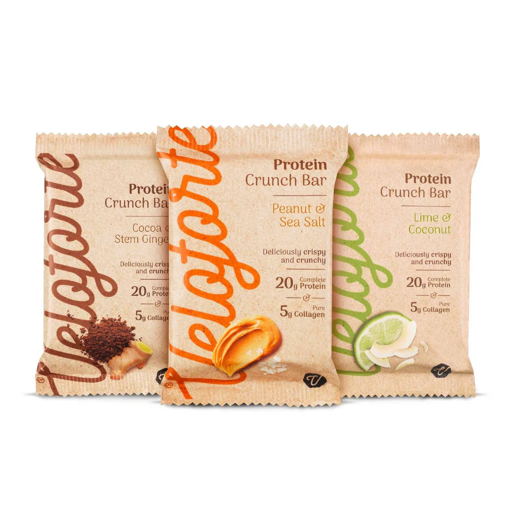 Veloforte - Cocoa & Stem Ginger- Protein Crunch Bar